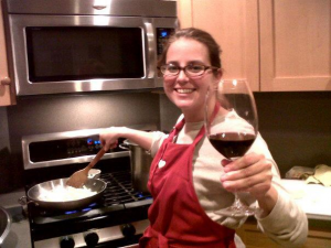 Lauren Cooking and Wine